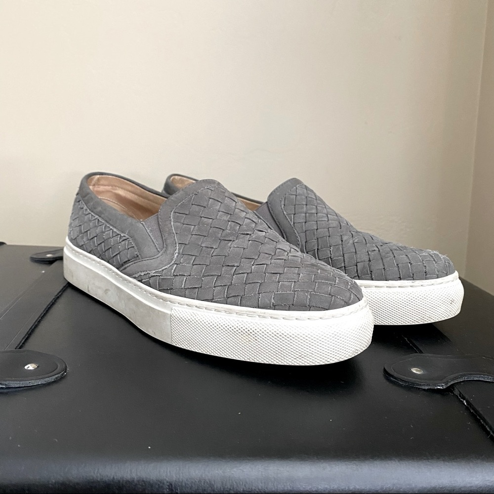 M. Gemi The Cerchio Sneaker in Gray Nubuck, size 38